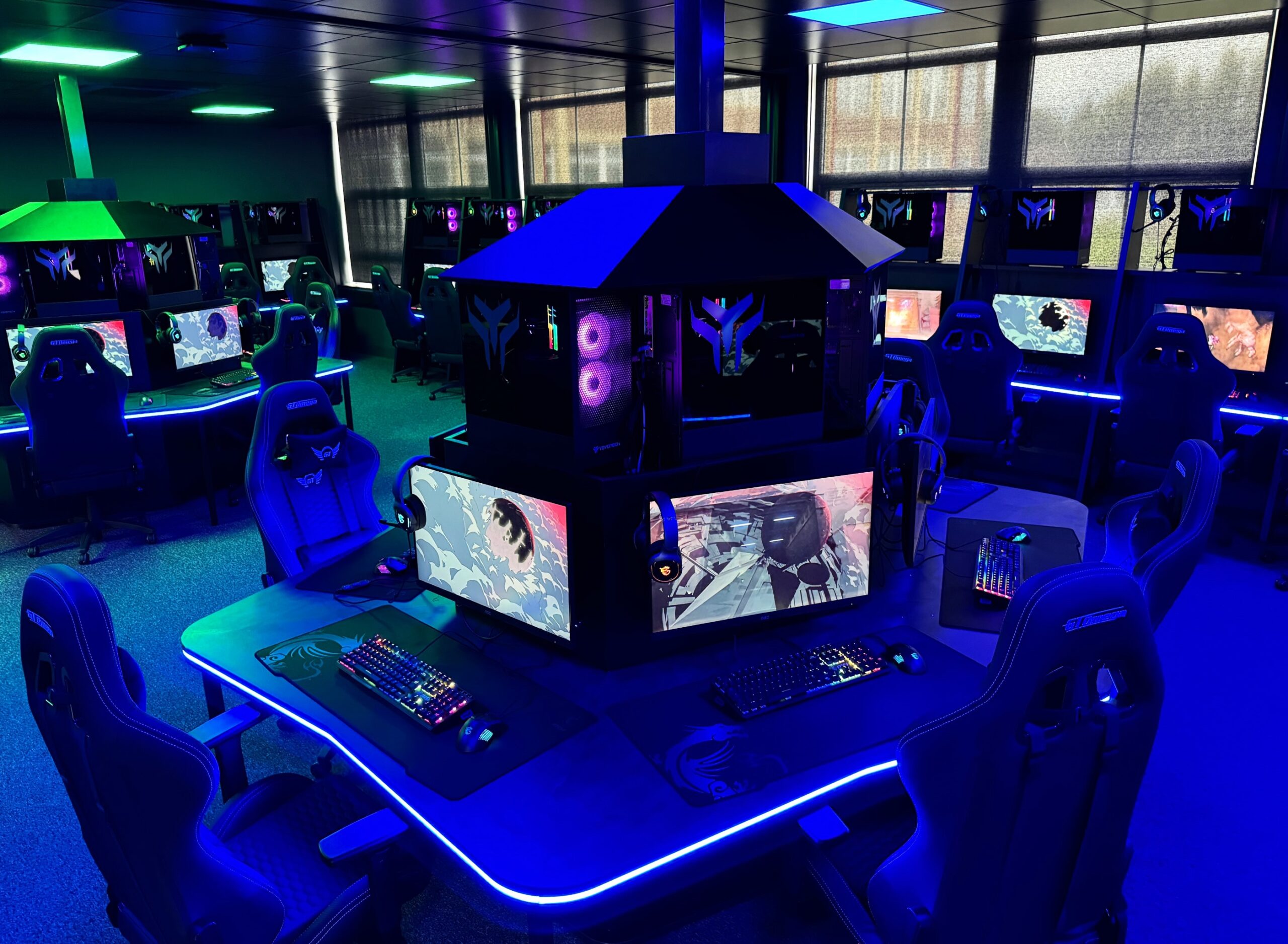 First Images of Groundbreaking New £230,000 College Esports Arena.