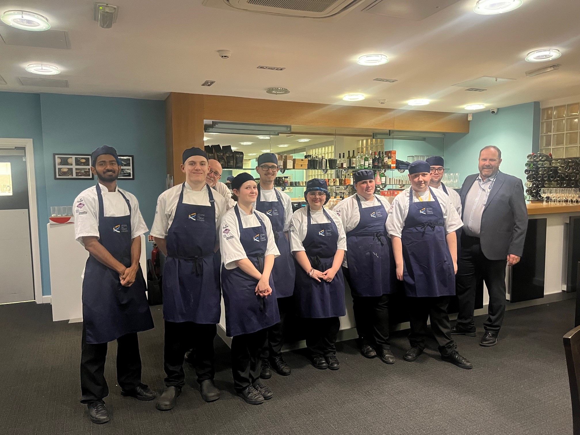 Catering Students Serving Up Centenary Treats
