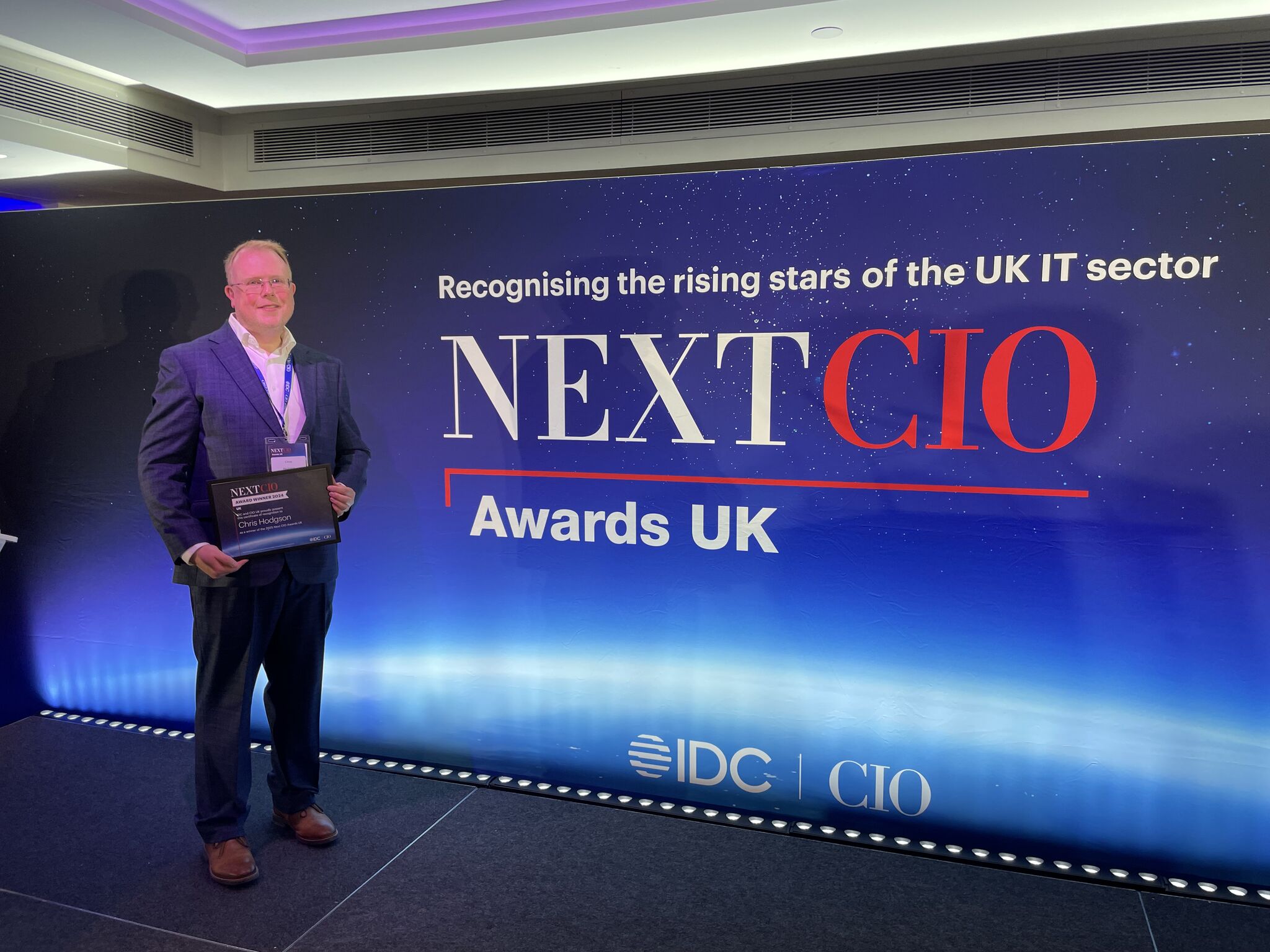 College Director of IT and Digital wins NextCIO 2025 Award