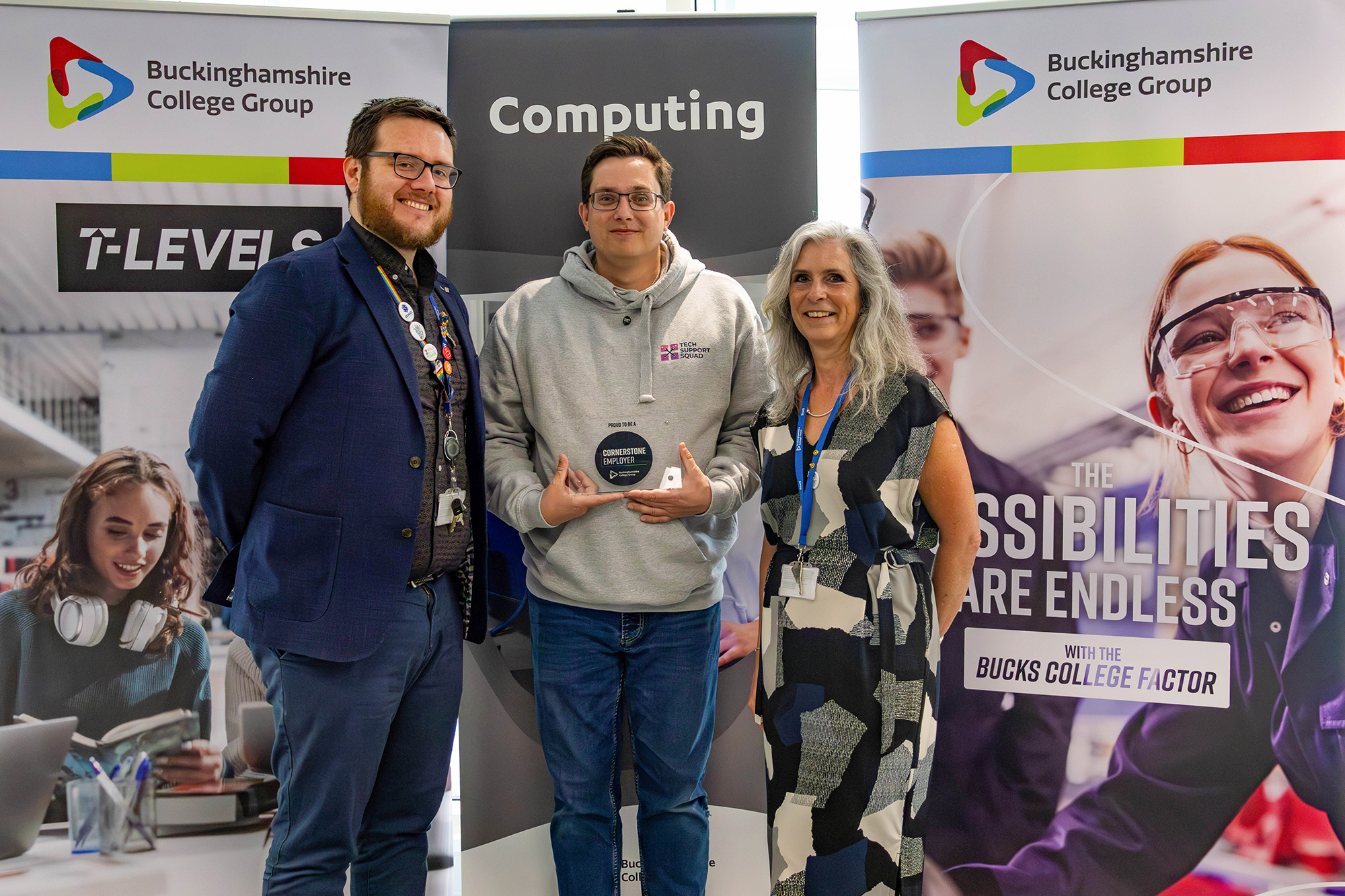 Plugged in to the Future: Tech Support Squad Joins Forces with Buckinghamshire College Group to Power up the Next Gen of Cyber Talent