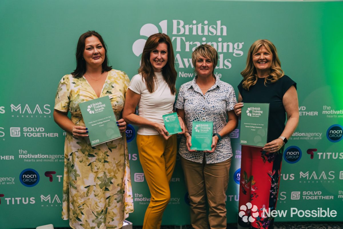 College Named a Winner at the British Training Awards 2025!