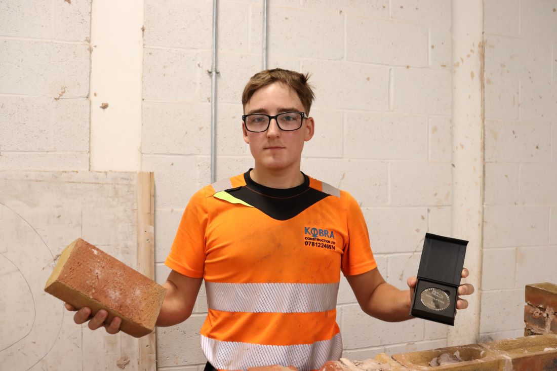Apprentice Bricklayer Rhyllan Taperek to Compete in SkillBuild UK National Finals