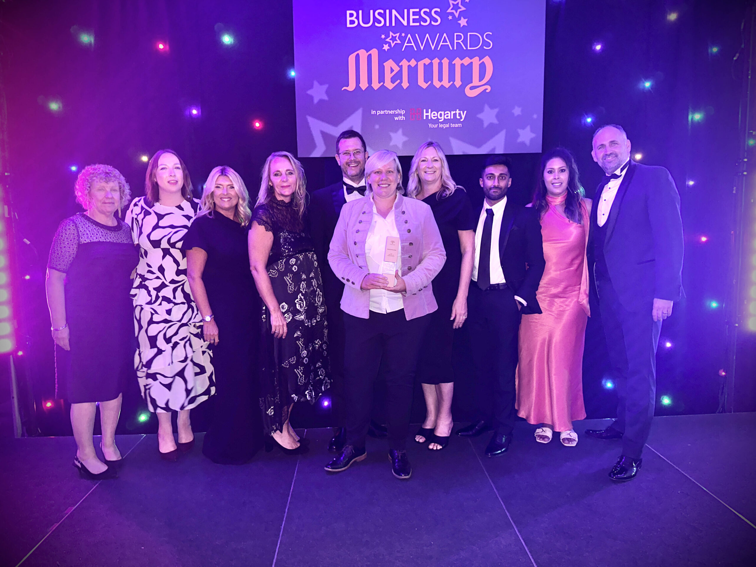 Inspire Education Group Win Large Business of the Year at Rutland & Stamford Mercury Business Awards