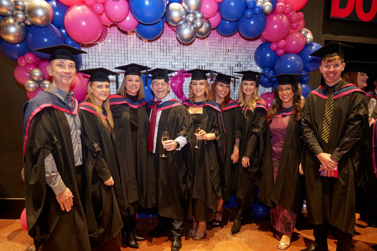 A celebration for Gower College Swansea’s 2025 Higher Education graduates