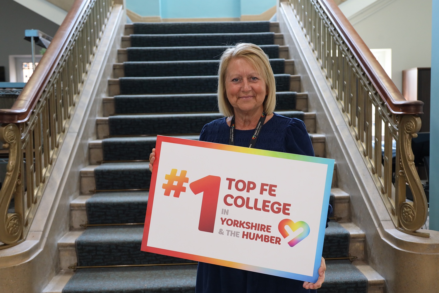 Heart of Yorkshire Education Group Secures Number One Spot in FE College Achievement Rates in the Region