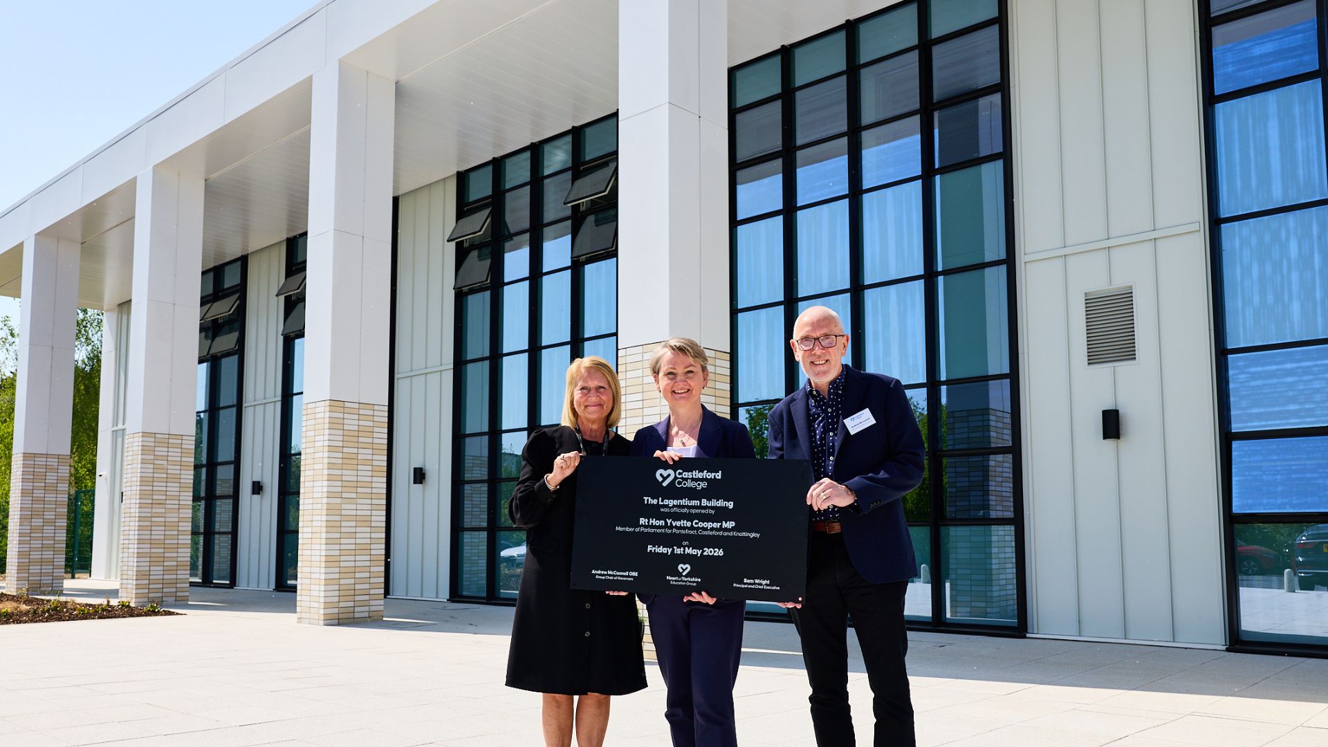Castleford College Celebrates Skills Milestone with New Construction Facility