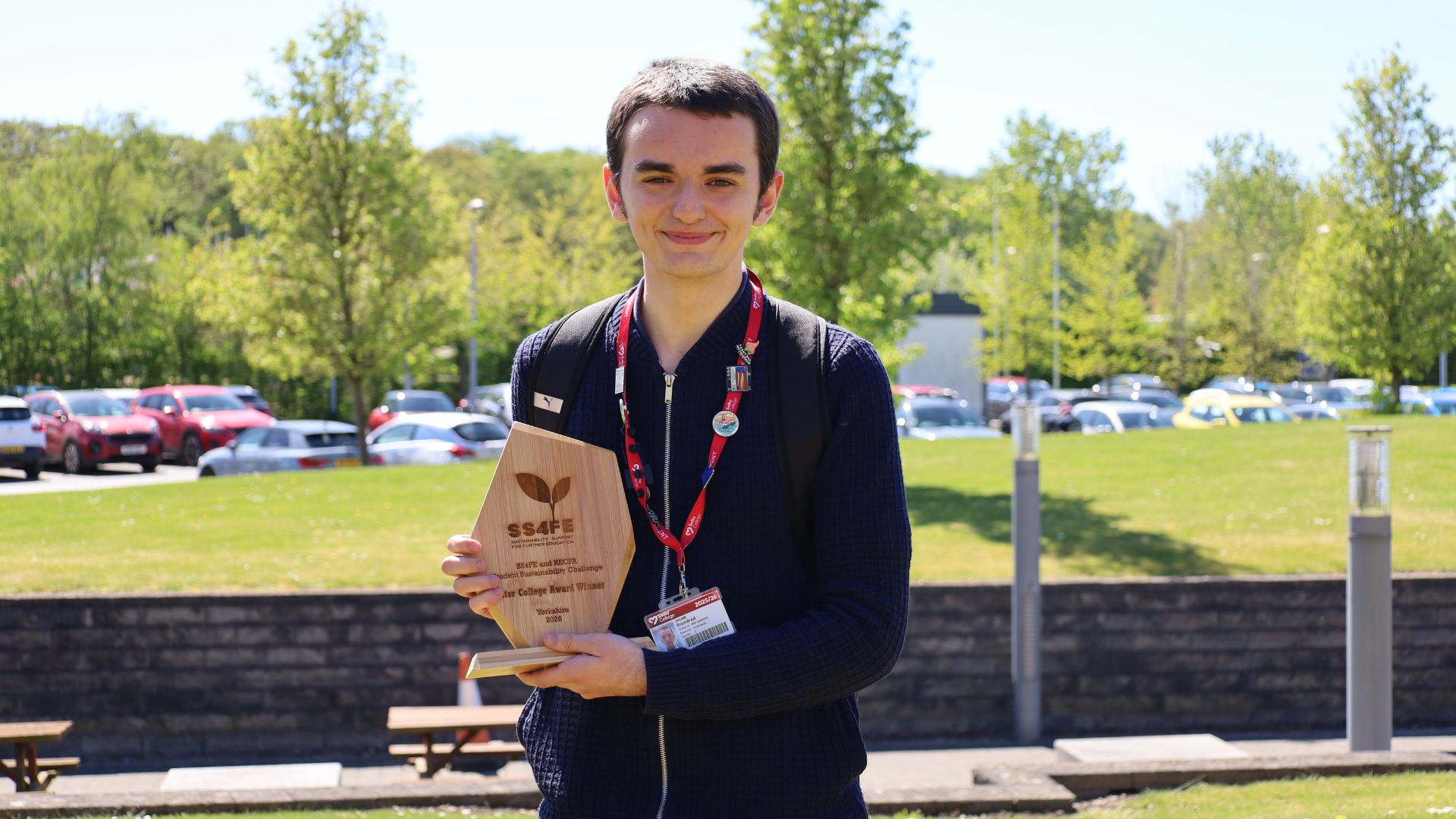 Selby College student wins regional Sustainability Competition