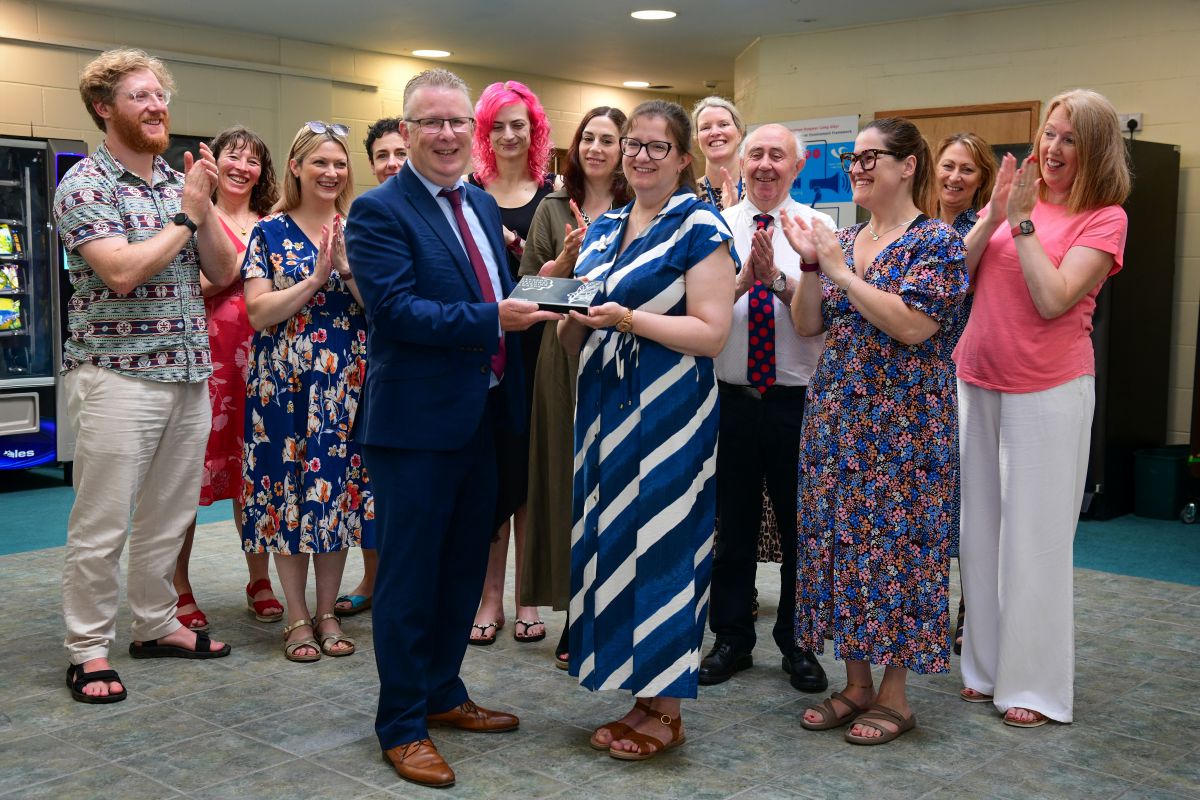 College Lecturer Scoops Silver Teaching Award